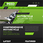 Speed Sport Web Page Template