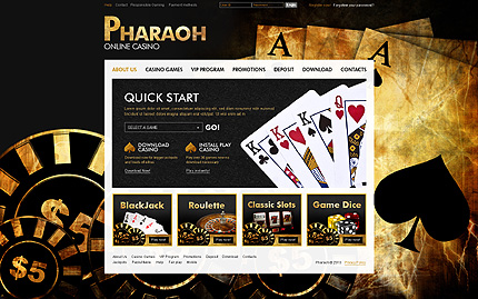 Online Casino HTML Website Template