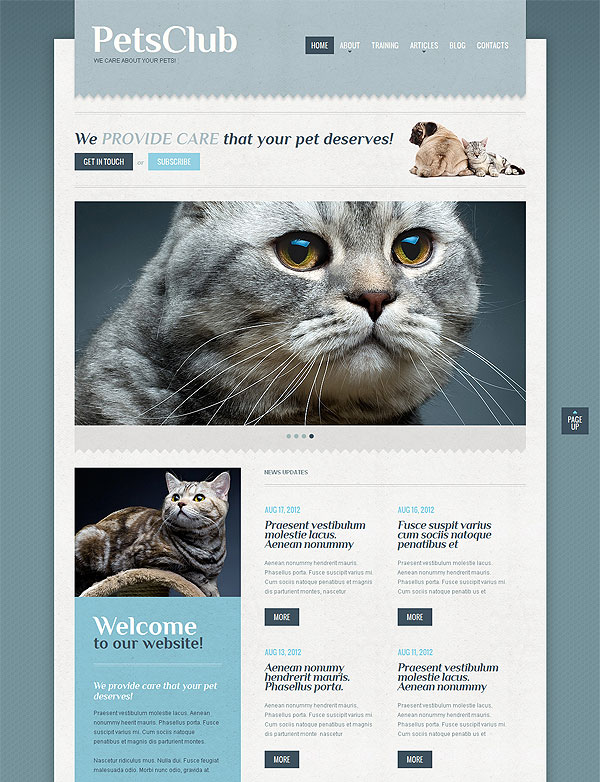 Pets Club Wordpress Theme